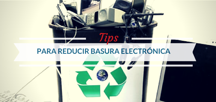 4 Formas de reducir el impacto ambiental de aparatos electrónicos