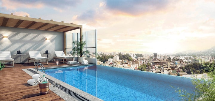 7 beneficios de comprar un departamento con piscina