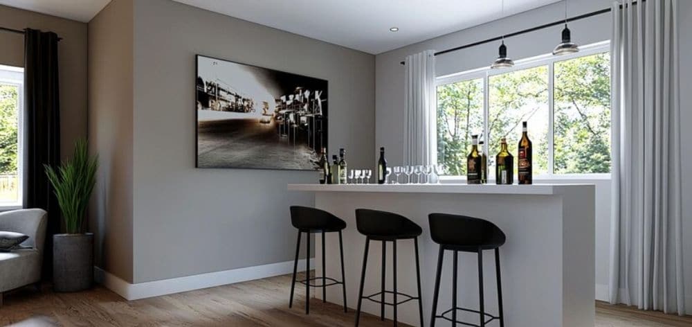 ¿Cómo crear un bar en tu departamento pequeño?: Ideas y consejos de diseño