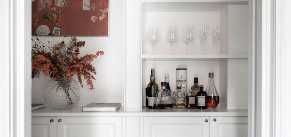 decorar minibar departamento