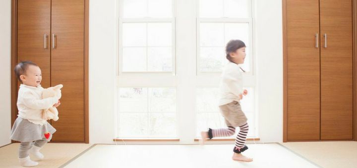 Reglas para vivir con niños en un departamento