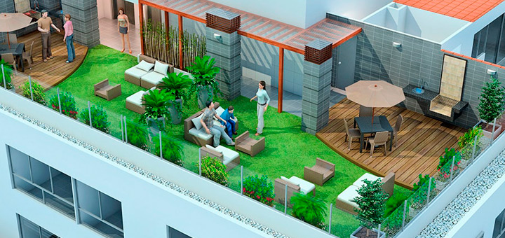 departamentos ciudad ideas aprovechar balcon terraza jardin